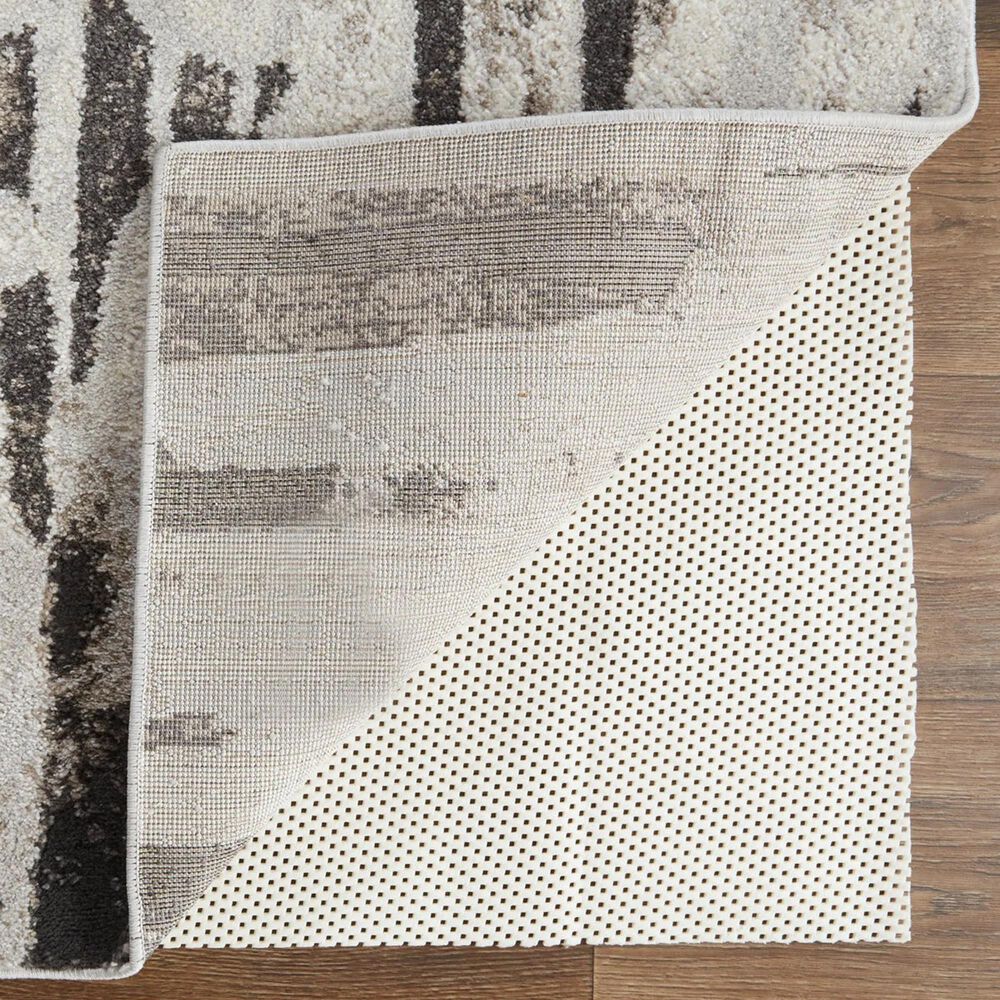 Feizy Vancouver 4&#39; x 6&#39; Gray and Charcoal Area Rug, , large