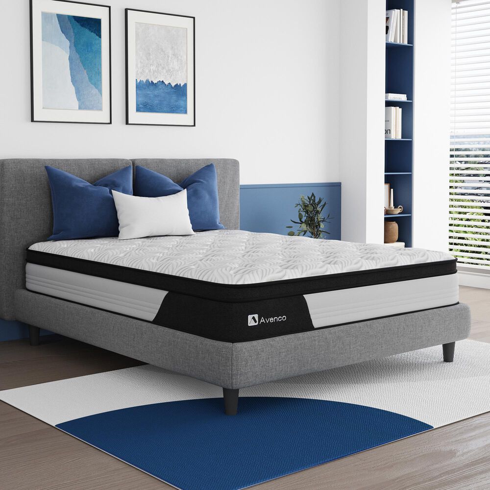 Avenco Classic 12" Medium King Mattress in a Box, , large