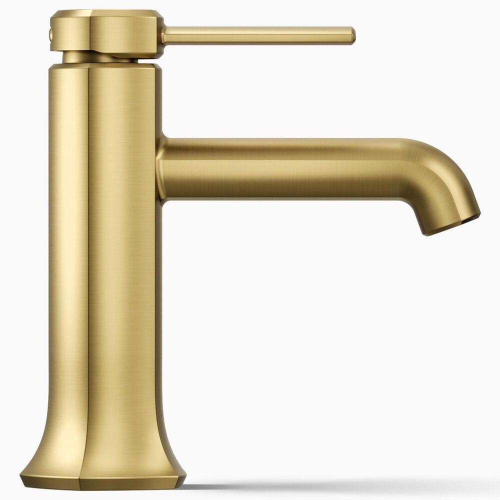 Kohler Occasion Bathroom Sink Faucet in Vibrant Brushed Moderne Brass, , large