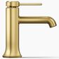 Kohler Occasion Bathroom Sink Faucet in Vibrant Brushed Moderne Brass, , large