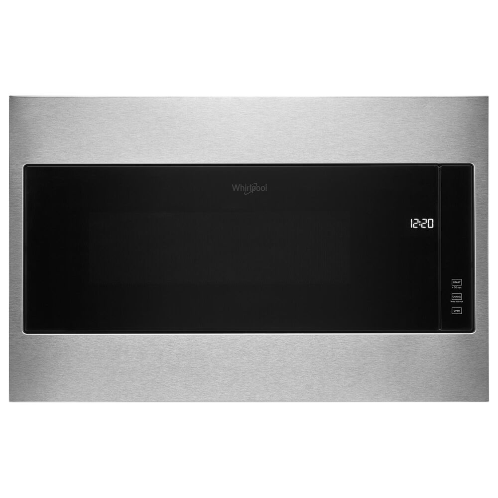 Whirlpool 1.1 Cu. Ft. Built-In Microwave with Standard Trim Kit in Stainless Steel, , large