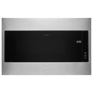 Whirlpool 1.1 Cu. Ft. Built-In Microwave with Standard Trim Kit in Stainless Steel, , large