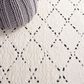 Safavieh Melody MEL102A 2"2" x 8" Ivory and Black Runner, , large