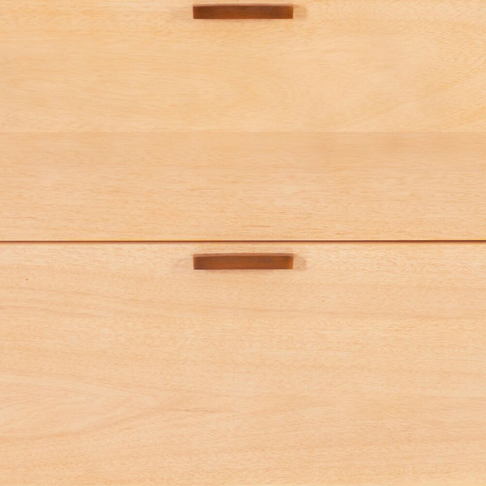 Linon Home Decor Reid 2-Drawer Nightstand in Natural, , large