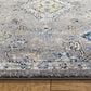 Safavieh Evoke EVK224G-3 3" x 5" Dark Grey/Yellow Area Rug, , large