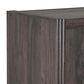 Belle Furnishings Modern Edge 4-Shelf Bunching Bookcase in Caffe, , large