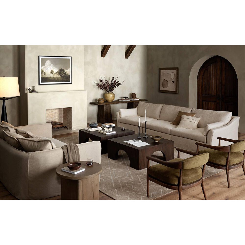 Four Hands Dane Accent Chair in Cottswald Moss Nubuck, , large