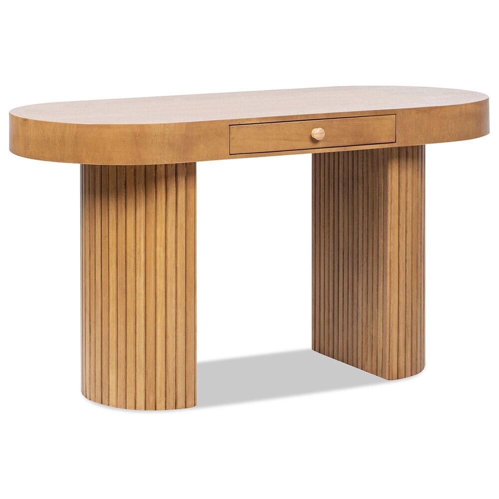 Jennifer Taylor Home Jesse Computer Desk in Honey Brown, , large