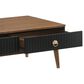 Blue River Amigo Coffee Table in Black/Walnut, , large