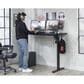 Sauder Adjustable Height Desk in Black, , large