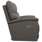 La-Z-Boy Trouper Power Rocker Recliner with Headrest in Charcoal, , large