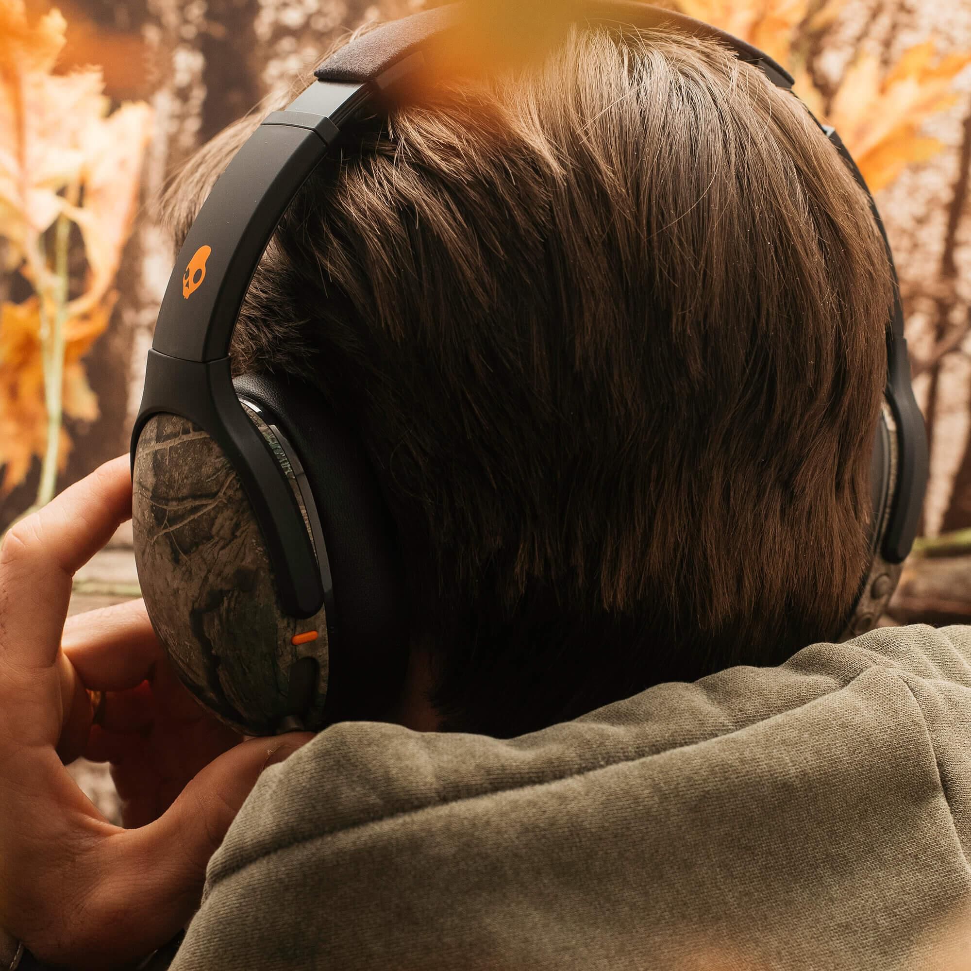 Skullcandy Crusher Evo Wireless Over-Ear Headphone in Real Tree