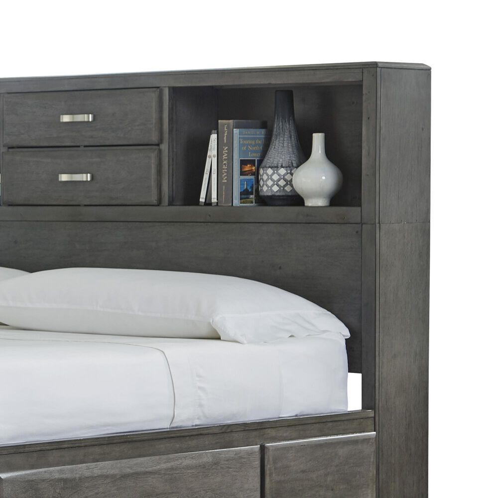 Ashley Caitbrook Cal King Storage Bed in Gray, , large