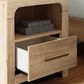 Ashley Kinlanni 1-Drawer Nightstand in Tan, , large