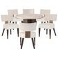 Universal Erinn V 7-Piece Dining Set in Otter and Silver Fox, , large