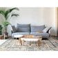 Amer Rugs Montana 7"10" x 10"10" Ivory and Yellow Area Rug, , large