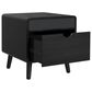 Mayberry Hill Halo Square Smart End Table in Black, , large