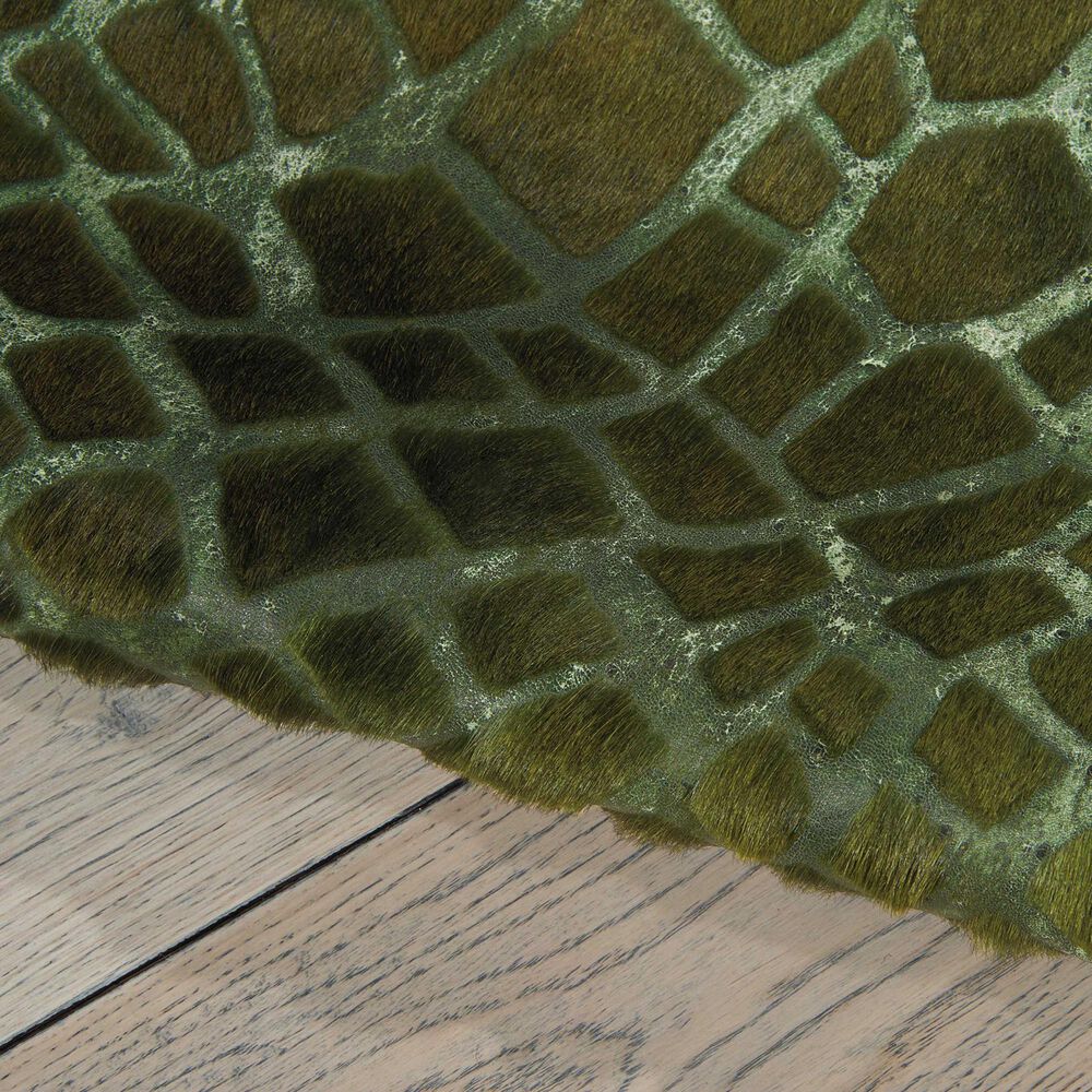 Nourison Couture BR700 5&#39; x 7&#39; Green Area Rug, , large