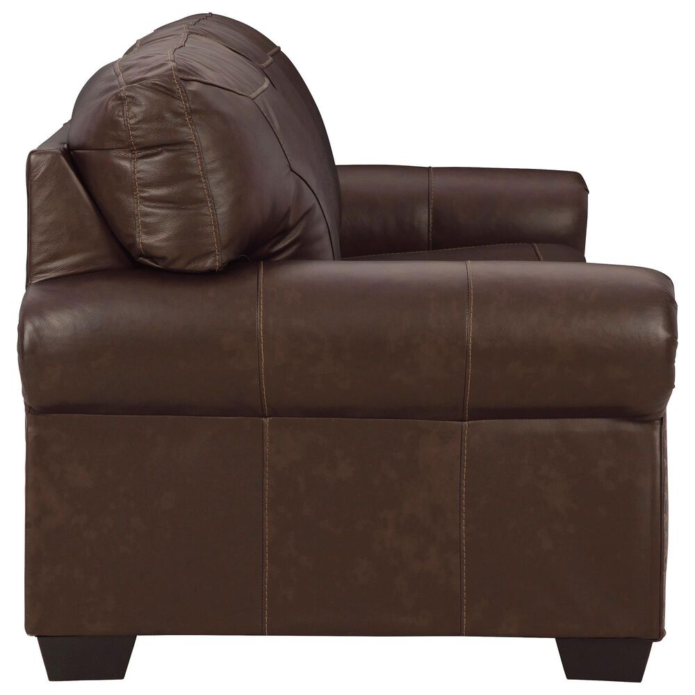 Ashley Colleton Stationary Sofa and Loveseat Set in Dark Brown, , large