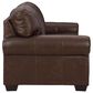 Ashley Colleton Stationary Sofa and Loveseat Set in Dark Brown, , large