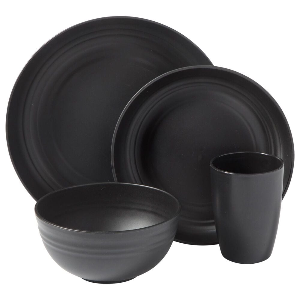 Gibson Overseas, Inc Carmel Haze 32-Piece Dinnerware Set, , large