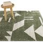 Balta Rugs Johan 4"4" x 6" Green Area Rug, , large