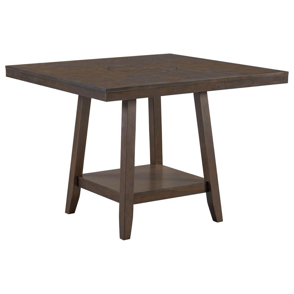 Mayberry Hill Seneca 8 Piece Counter Dining Set in Walnut, , large