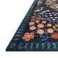 Rifle Paper Co. Palais PAL-03 3"9" x 5"9" Black Area Rug, , large