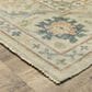 Oriental Weavers Palace Beige and Green 2" x 3" Area Rug, , large