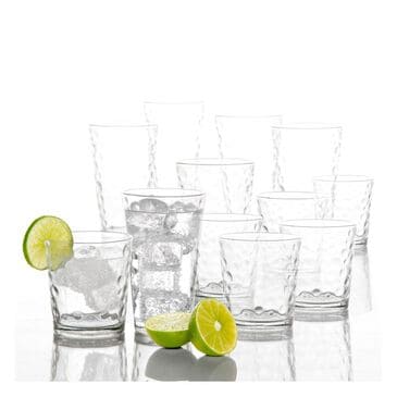 Gibson Home 16pc Bubble Drinkware set, , large