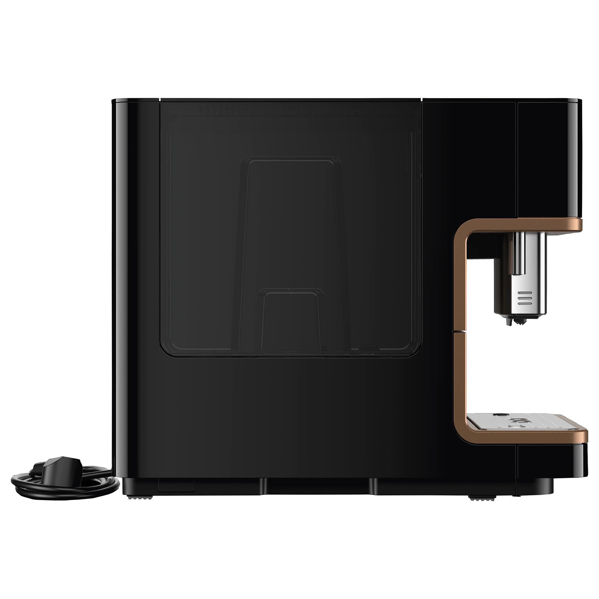 Miele MilkPerfection Countertop Coffee Machine in Obsidian Black