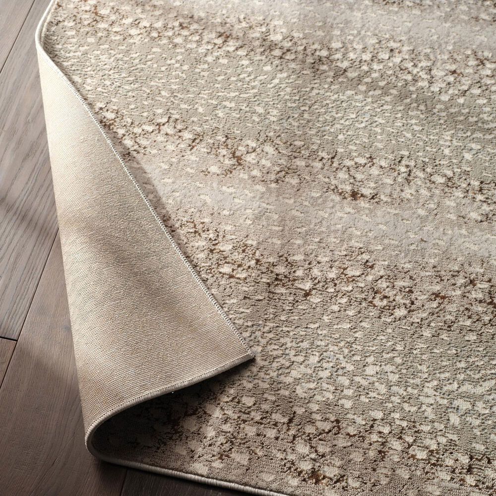 Jaipur Catalyst Axis Feather Gray and Moonbeam 3&#39;3&quot; x 12&#39; Runner, , large