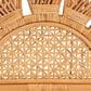 Baxton Studio Jasmine King Headboard in Light Honey, , large