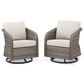 Sunwell Garden 3-Piece Patio Conversation Set in Beige, , large