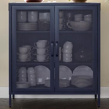 DHP Channing 2-Door Accent Cabinet in Navy, , large
