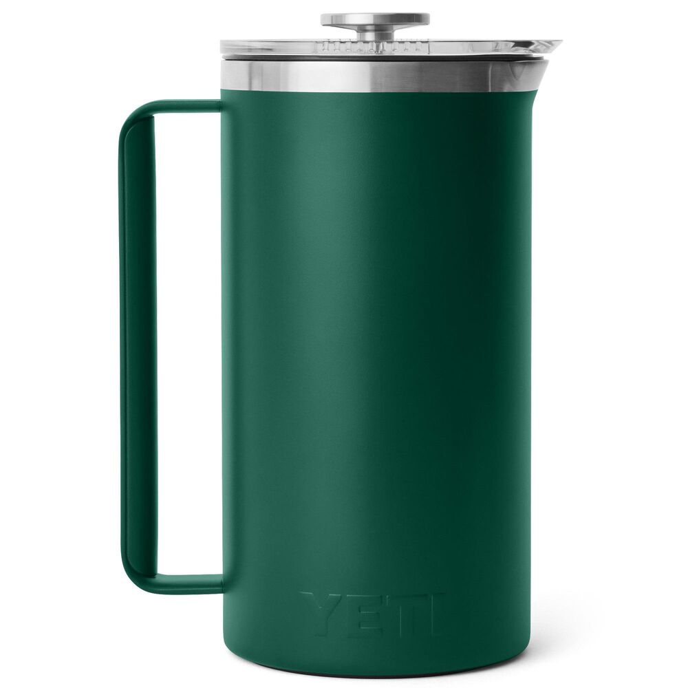 YETI Rambler 64 Oz French Press with Twist-To-Lock Lid in Black Forest Green, , large