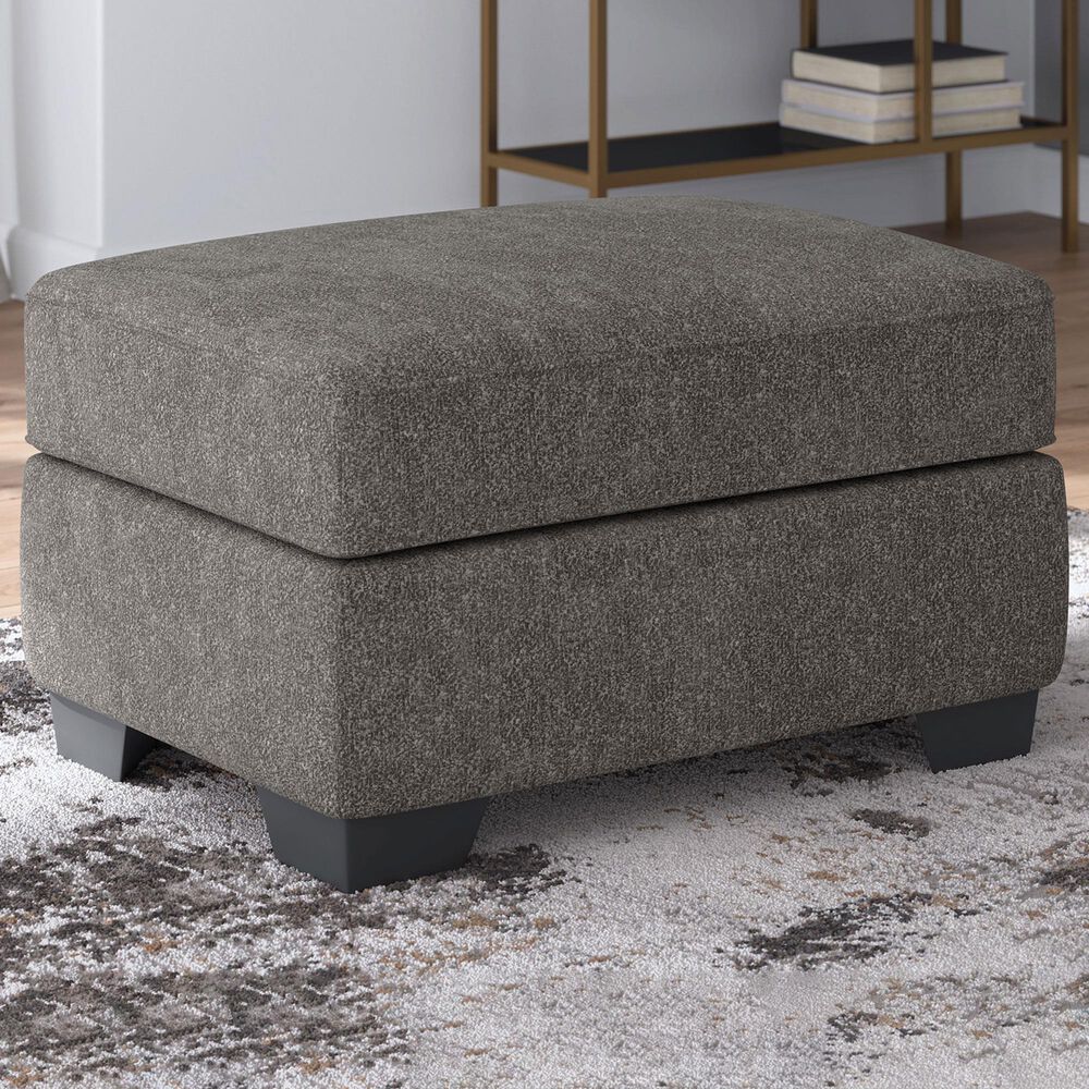 Ashley Olten Rectangular Ottoman in Graphite, , large