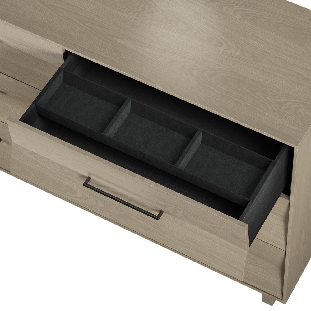 BDI Kava 3-Piece King Bedroom Set in Washed Oak, , large