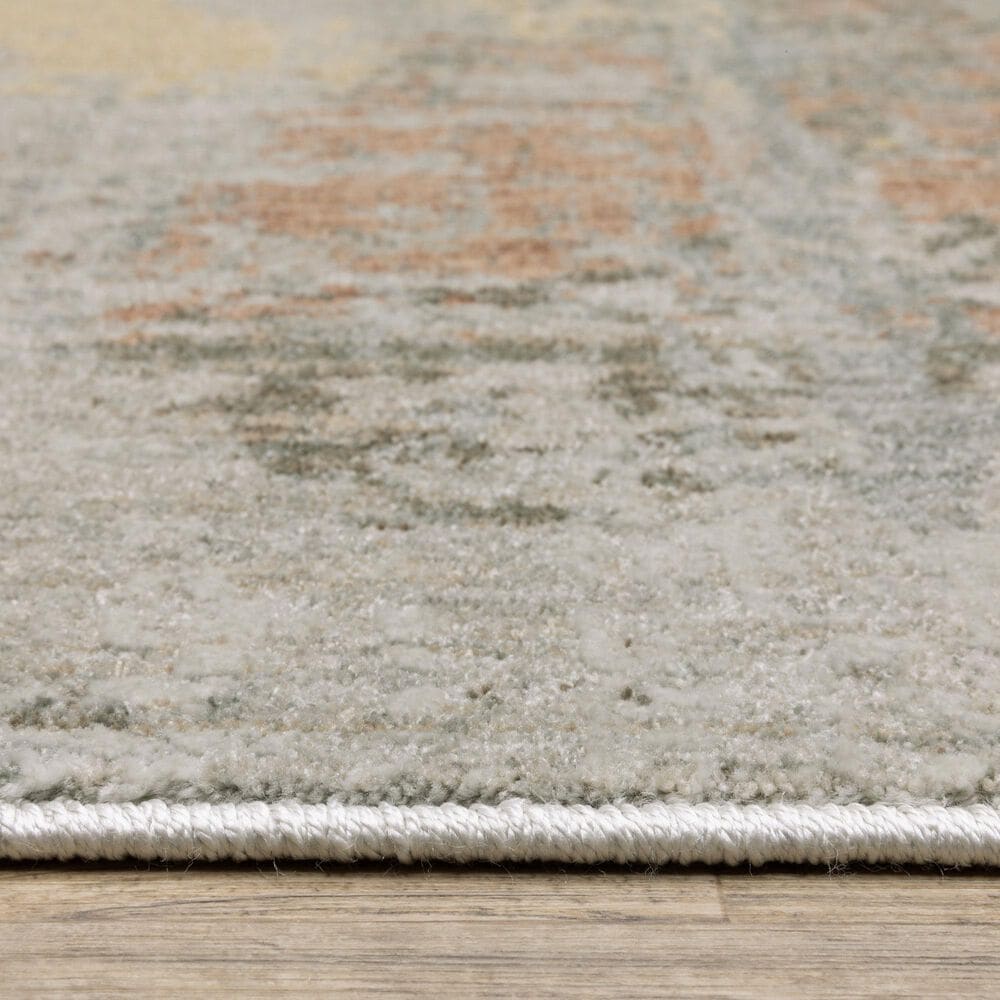 Oriental Weavers Mallory Grey and Multicolor 3&#39;3&quot; x 5&#39; Area Rug, , large