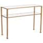 Southern Enterprises Jaymes Console Table in Gold, , large