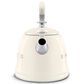 SMEG 2.3L Retro Style Electric Whistling Kettle in Cream, , large