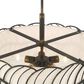 Golden Lighting Simbolo 5-Light Pendant in Antique Black, , large