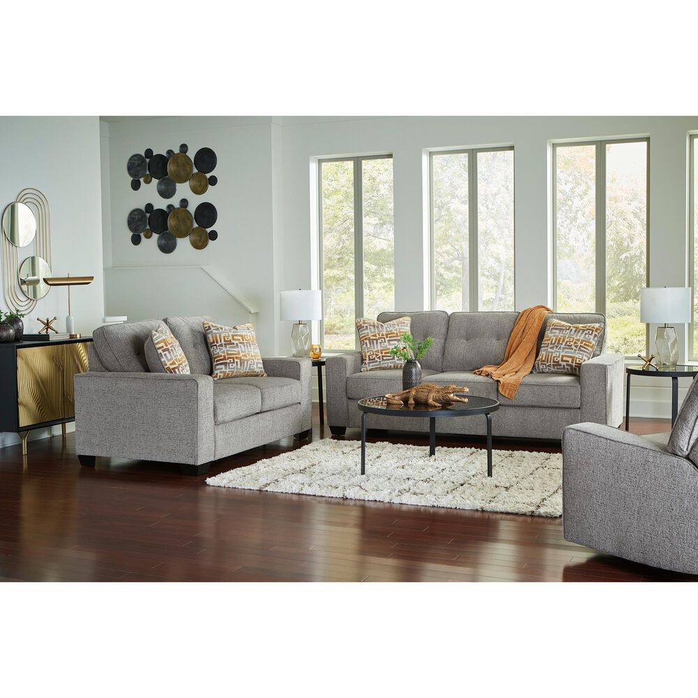 Ashley Larimer Stationary Sofa in Iron, , large