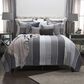 Rizzy Home Olivia Grace 106" x 92" Quilt in Gray, , large
