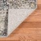 Amer Rugs Fairmont 2"6" x 7"10" Charcoal and Yellow Runner, , large