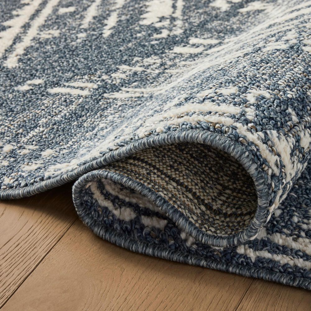 Magnolia Home Gigi Denim and Ivory 2&#39;7&quot; x 10&#39; Runner, , large