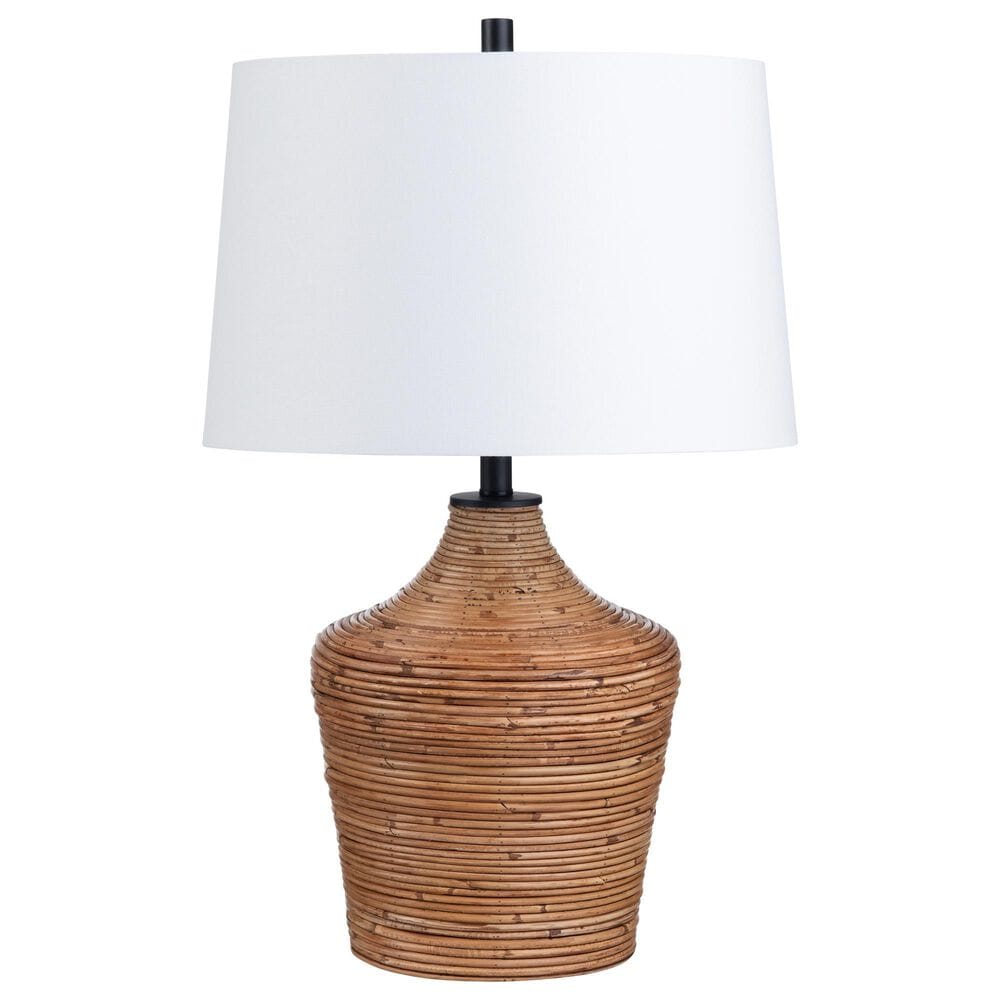 Crestview Collection Crosby Table Lamp in Tan and Brown, , large