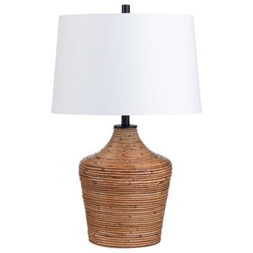 Slatehouse Crosby Table Lamp in Tan and Brown, , large