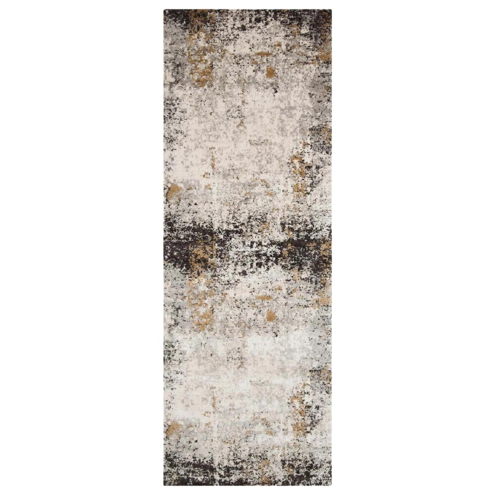 Loloi II Alchemy ALC-02 2"8" x 13" Granite and Gold Runner, , large