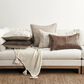 Classic Home Tavira 22" Square Throw Pillow in Natural, , large